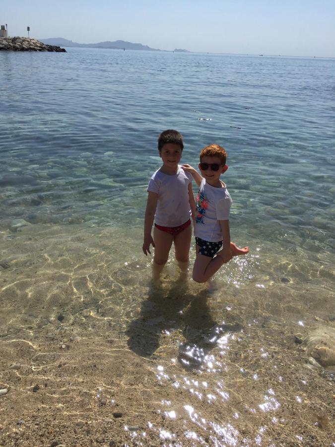200M De La Plage ,3Mn Du Port A 50M Du Centre Ville 卡里勒鲁埃 外观 照片